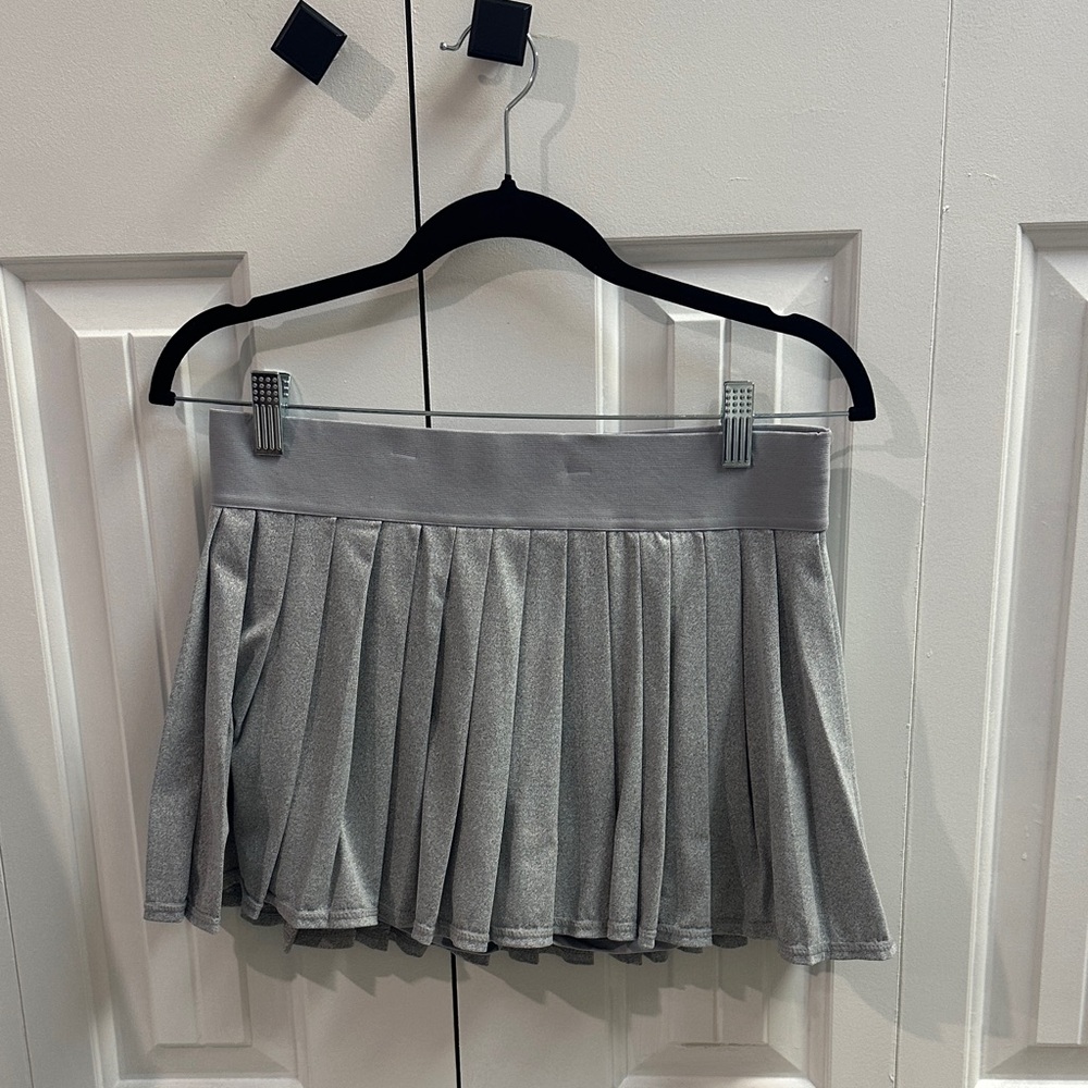 Grey Tennis Skirt